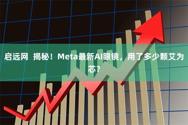 启远网  揭秘！Meta最新AI眼镜，用了多少颗艾为芯？